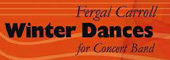 image of a programme for Fergal Carrolls Winter Dances